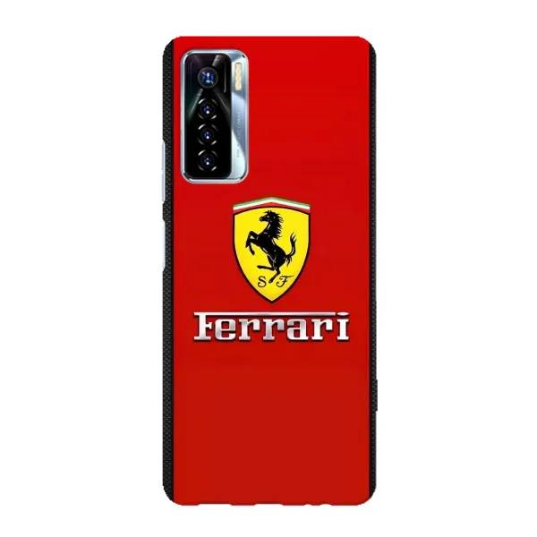 Чехол с рисунком «Ferrari Logo» для TECNO Camon 17 Pro Чехол с рисунком «Ferrari Logo» для TECNO Camon 17 Pro