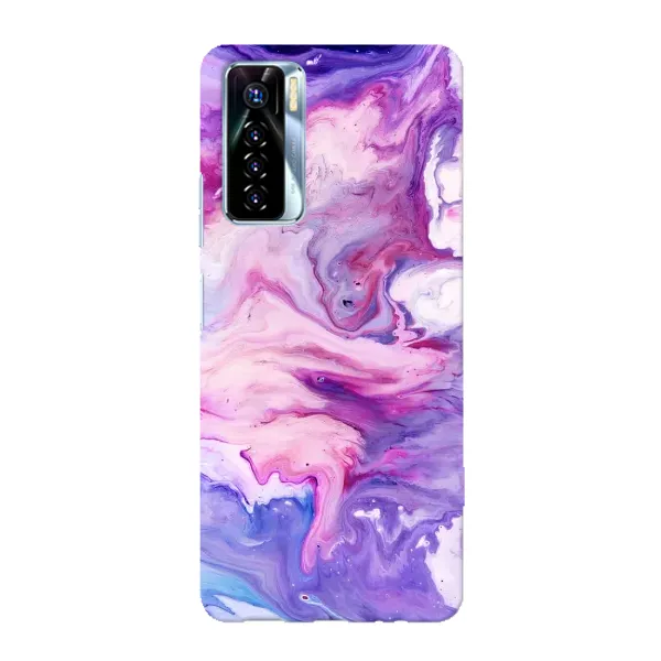 Чехол с рисунком «Фиолетовый мрамор» для TECNO Camon 17 Pro Чехол с рисунком «Фиолетовый мрамор» для TECNO Camon 17 Pro