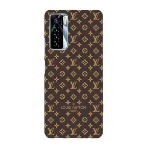 Чехол Стиль Louis Vuitton на TECNO Camon 17 Pro (Фон Луи Виттон)