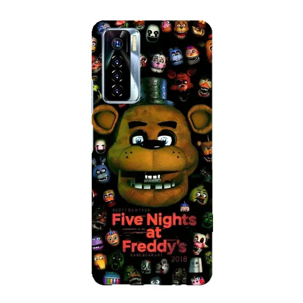Чехол с рисунком «Freddy» для TECNO Camon 17 Pro Чехол с рисунком «Freddy» для TECNO Camon 17 Pro