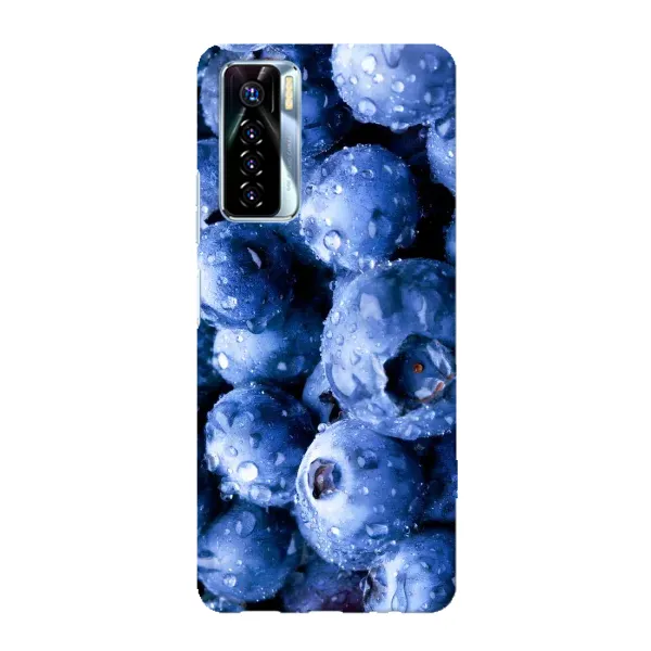 Чехол с рисунком «Голубика» для TECNO Camon 17 Pro Чехол с рисунком «Голубика» для TECNO Camon 17 Pro