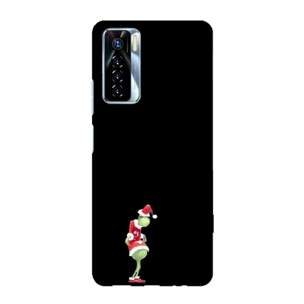 Чехол с рисунком «Гринч на чорном» для TECNO Camon 17 Pro Чехол с рисунком «Гринч на чорном» для TECNO Camon 17 Pro