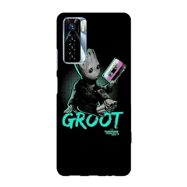 Чехол с рисунком «Groot» для TECNO Camon 17 Pro Чехол с рисунком «Groot» для TECNO Camon 17 Pro