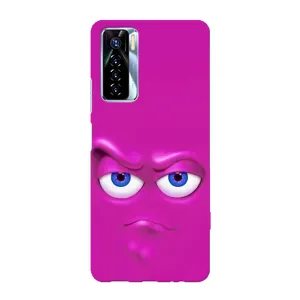 Силиконовые Чехлы (смешные стикеры) для TECNO Camon 17 Pro (Хитрая мордочка)