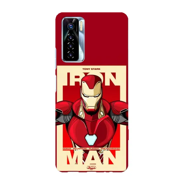 Чехол с рисунком «Iron man» для TECNO Camon 17 Pro Чехол с рисунком «Iron man» для TECNO Camon 17 Pro