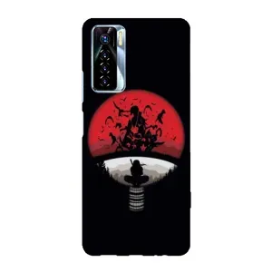 Чехлы с картинкой Итачи Учиха на TECNO Camon 17 Pro (Итачи на черном)