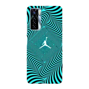 Силиконовый Чехол Nike Air Jordan на Техно Камон 17 про (Jordan)