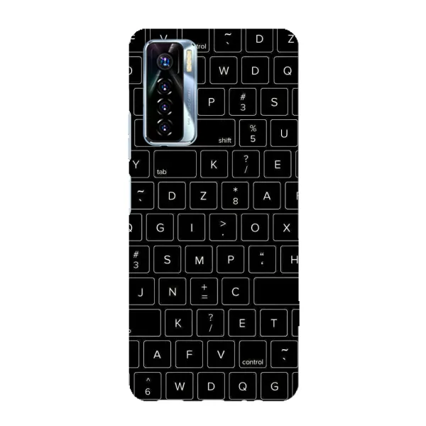 Чехол с рисунком «Клавиатура» для TECNO Camon 17 Pro Чехол с рисунком «Клавиатура» для TECNO Camon 17 Pro