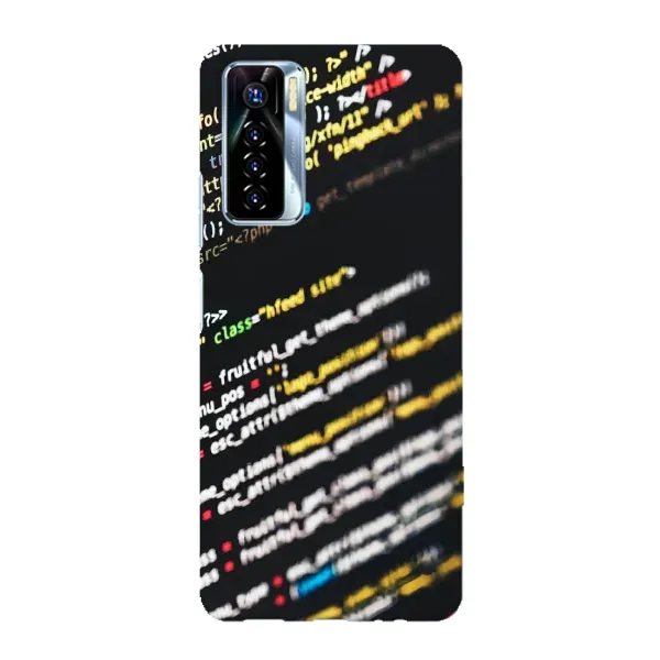 Чехол с рисунком «Код» для TECNO Camon 17 Pro Чехол с рисунком «Код» для TECNO Camon 17 Pro