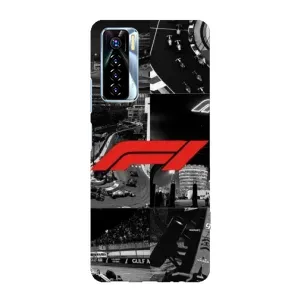 Чехол фильм Формула 1 для TECNO Camon 17 Pro (Коллаж Формула 1)