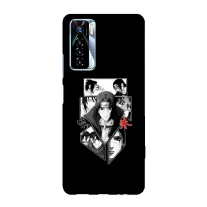 Чехлы с картинкой Итачи Учиха на TECNO Camon 17 Pro (Коллаж Итачи)