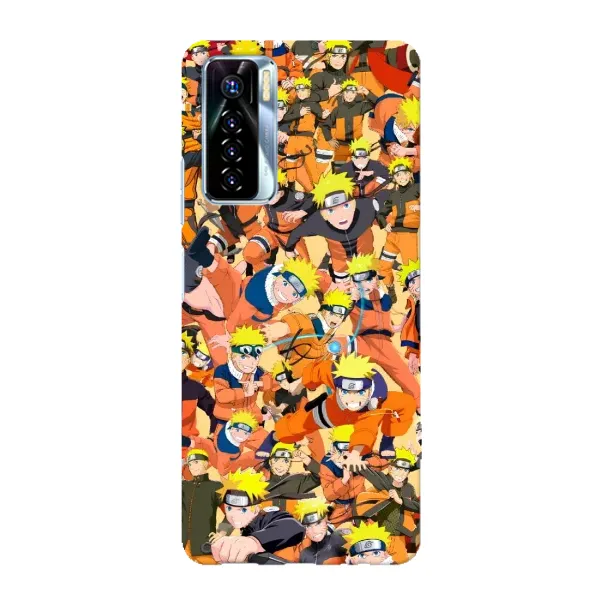 Чехол с рисунком «Коллаж Наруто» для TECNO Camon 17 Pro Чехол с рисунком «Коллаж Наруто» для TECNO Camon 17 Pro