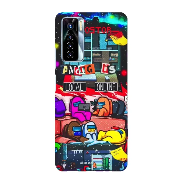 Чехол с рисунком «Команда 2» для TECNO Camon 17 Pro Чехол с рисунком «Команда 2» для TECNO Camon 17 Pro