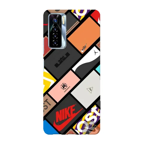 Чехол с рисунком «Коробки» для TECNO Camon 17 Pro Чехол с рисунком «Коробки» для TECNO Camon 17 Pro