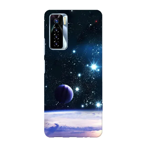Чехол с рисунком «Космический вид» для TECNO Camon 17 Pro