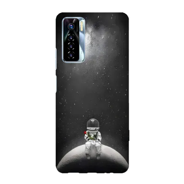 Чехол с рисунком «Космонавт романтик» для TECNO Camon 17 Pro Чехол с рисунком «Космонавт романтик» для TECNO Camon 17 Pro