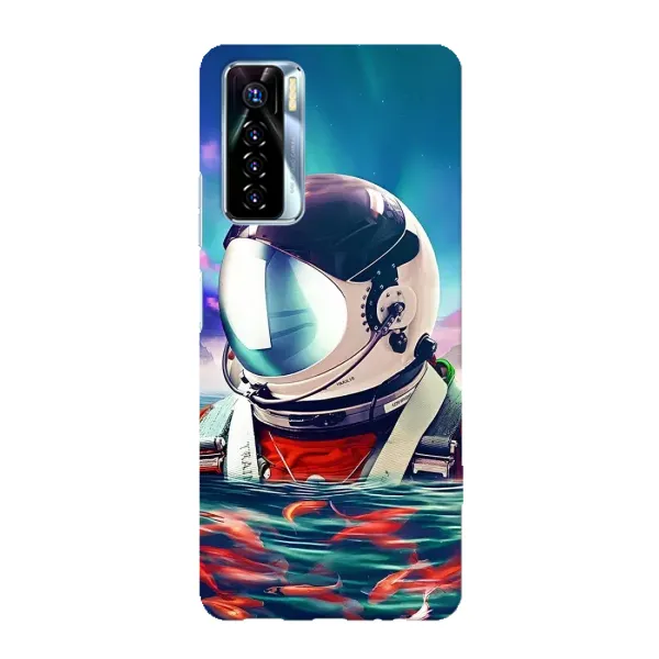 Чехол с рисунком «Космонавт в воде» для TECNO Camon 17 Pro Чехол с рисунком «Космонавт в воде» для TECNO Camon 17 Pro