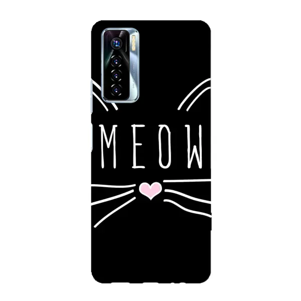 Чехол с рисунком «КОТИК MEOW» для TECNO Camon 17 Pro Чехол с рисунком «КОТИК MEOW» для TECNO Camon 17 Pro