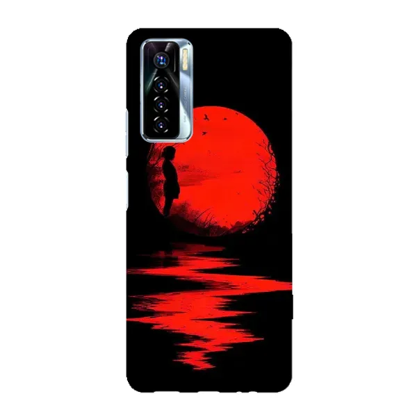 Чехол с рисунком «Красный Закат» для TECNO Camon 17 Pro Чехол с рисунком «Красный Закат» для TECNO Camon 17 Pro