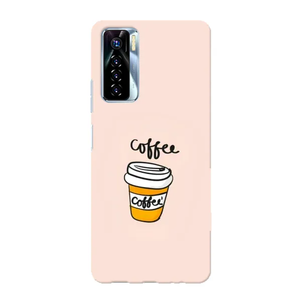 Чехол с рисунком «Кружка кофе» для TECNO Camon 17 Pro Чехол с рисунком «Кружка кофе» для TECNO Camon 17 Pro