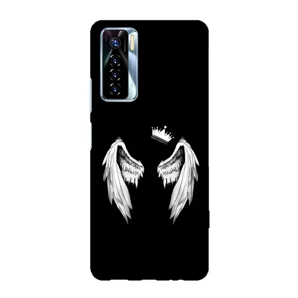 Чехол с рисунком «Крылья и корона» для TECNO Camon 17 Pro Чехол с рисунком «Крылья и корона» для TECNO Camon 17 Pro