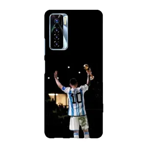 Чохли Лео Мессі Аргентина для TECNO Camon 17 Pro (Лео Чемпіон)