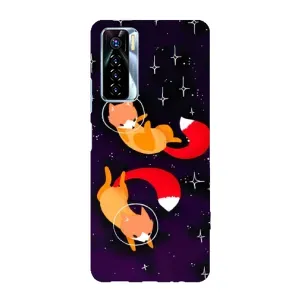 Чехол с Лисичкой для TECNO Camon 17 Pro (Лисы)