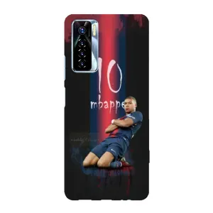 Чохол (TPU) з Футболістом на TECNO Camon 17 Pro (MBAPPE 10)