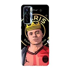 Чохол (TPU) з Футболістом на TECNO Camon 17 Pro (Mbappe King)