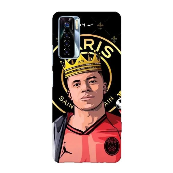 Чехол с рисунком «Mbappe King» для TECNO Camon 17 Pro Чехол с рисунком «Mbappe King» для TECNO Camon 17 Pro
