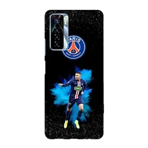 Чохол (TPU) з Футболістом на TECNO Camon 17 Pro (Мбаппе ПСЖ)