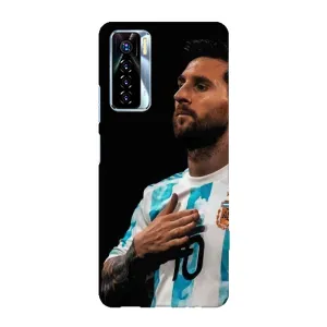 Чохли Лео Мессі Аргентина для TECNO Camon 17 Pro (Мессі Капітан)