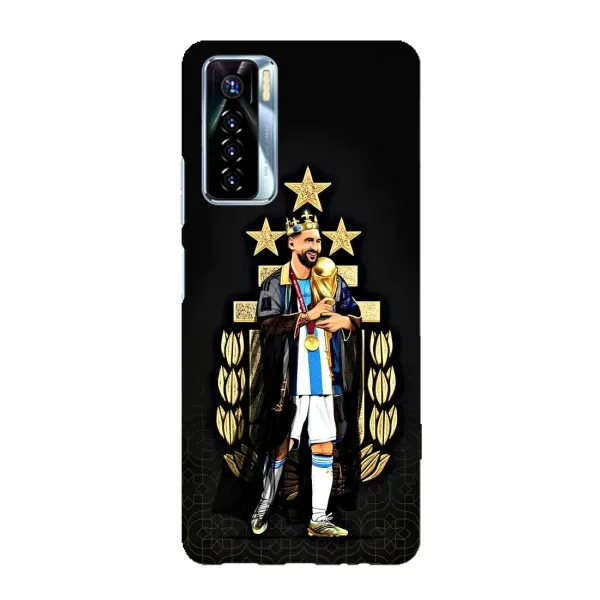 Чехол с рисунком «Месси король» для TECNO Camon 17 Pro Чехол с рисунком «Месси король» для TECNO Camon 17 Pro