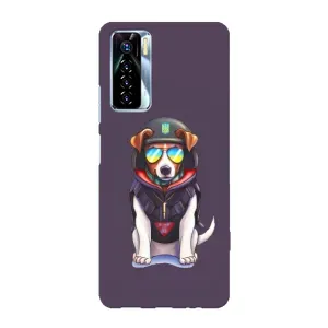 Чохол з принтом Песика Патрон для TECNO Camon 17 Pro (Модний Патрон)