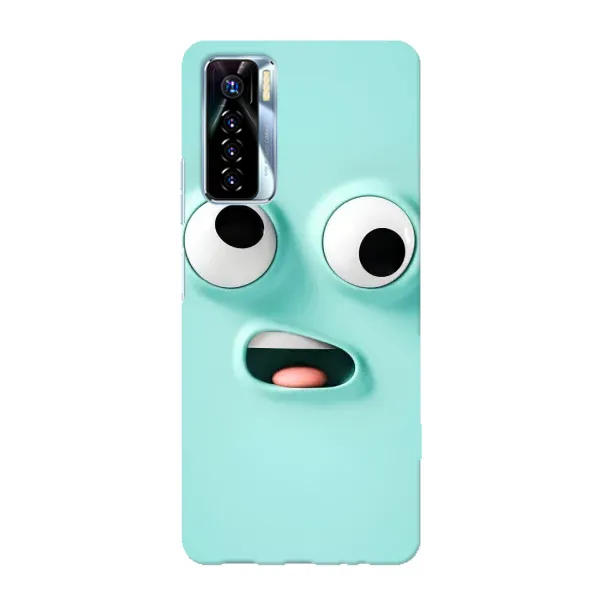 Чохол з малюнком «Кумедне м'ятне обличчя» для TECNO Camon 17 Pro Чохол з малюнком «Кумедне м'ятне обличчя» для TECNO Camon 17 Pro