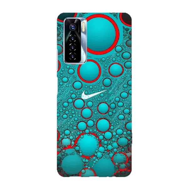 Чехол с рисунком «Найк зеленый» для TECNO Camon 17 Pro Чехол с рисунком «Найк зеленый» для TECNO Camon 17 Pro