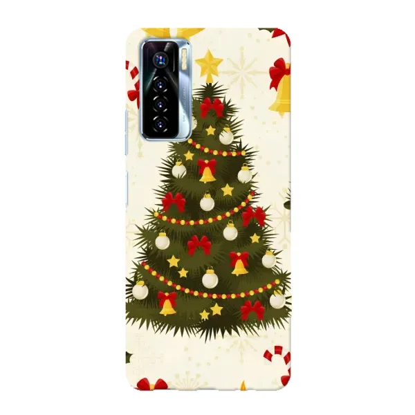Чехол с рисунком «Новогодний принт» для TECNO Camon 17 Pro Чехол с рисунком «Новогодний принт» для TECNO Camon 17 Pro