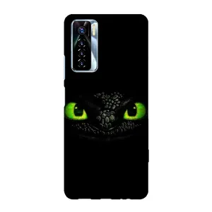Чехол дракон Беззубик для TECNO Camon 17 Pro (Глаза Беззубика)