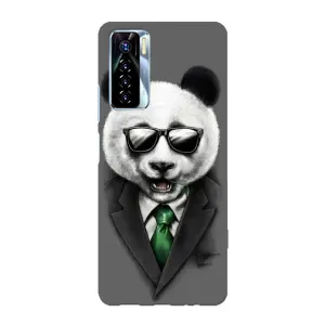 Чехлы с Пандами на TECNO Camon 17 Pro (Панда в очках)