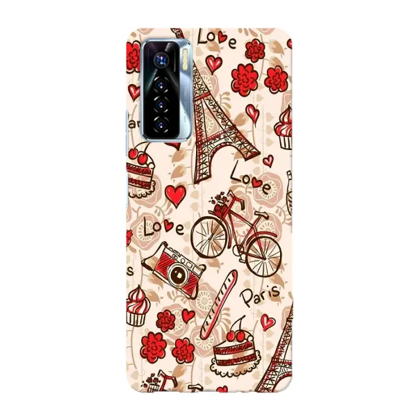 Чехол с рисунком «Париж мечта» для TECNO Camon 17 Pro Чехол с рисунком «Париж мечта» для TECNO Camon 17 Pro