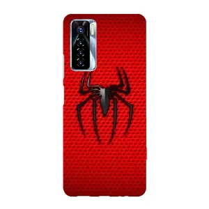 Чехол Супергерой Человека Паука на TECNO Camon 17 Pro (Паук марвел)