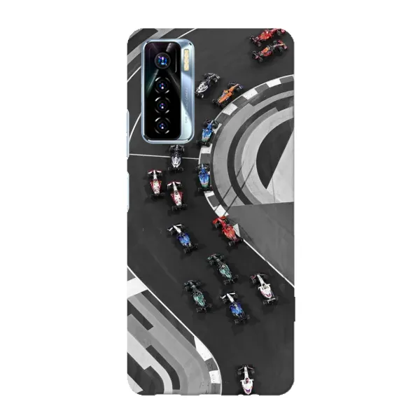Чехол с рисунком «Гонки ф1» для TECNO Camon 17 Pro Чехол с рисунком «Гонки ф1» для TECNO Camon 17 Pro