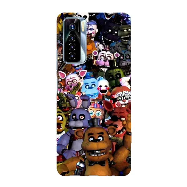 Чехол с рисунком «Персонажи Фредди» для TECNO Camon 17 Pro Чехол с рисунком «Персонажи Фредди» для TECNO Camon 17 Pro