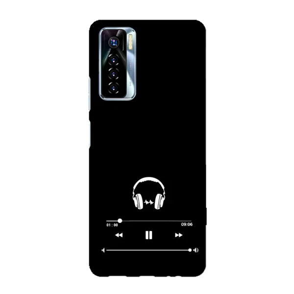 Чехол с рисунком «Плеер» для TECNO Camon 17 Pro Чехол с рисунком «Плеер» для TECNO Camon 17 Pro