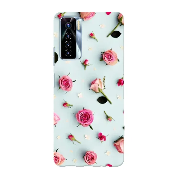 Чехол с рисунком «Разные цветы» для TECNO Camon 17 Pro Чехол с рисунком «Разные цветы» для TECNO Camon 17 Pro