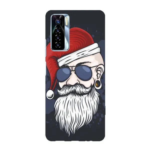 Чехол с рисунком «Рождественский МЕН» для TECNO Camon 17 Pro Чехол с рисунком «Рождественский МЕН» для TECNO Camon 17 Pro