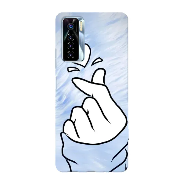Чехол с рисунком «Сердечка знак» для TECNO Camon 17 Pro Чехол с рисунком «Сердечка знак» для TECNO Camon 17 Pro