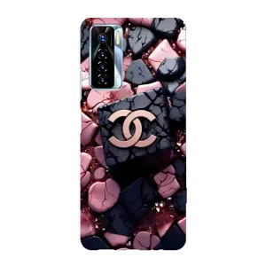 Чехол (Dior, Prada, YSL, Chanel) для TECNO Camon 17 Pro (Шанель)
