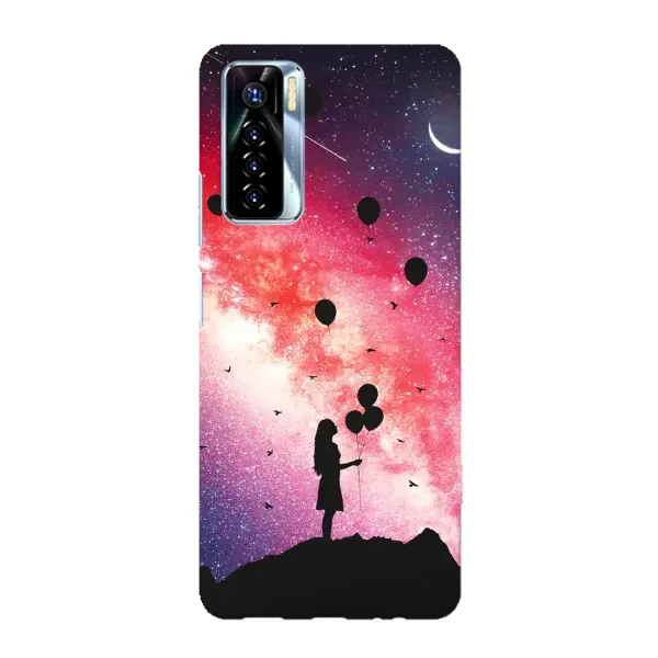 Чехол с рисунком «Шарики в небе» для TECNO Camon 17 Pro Чехол с рисунком «Шарики в небе» для TECNO Camon 17 Pro