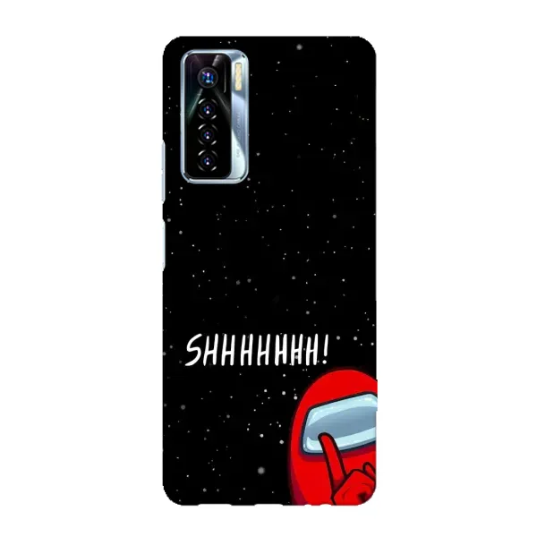 Чехол с рисунком «SHHHHH» для TECNO Camon 17 Pro Чехол с рисунком «SHHHHH» для TECNO Camon 17 Pro